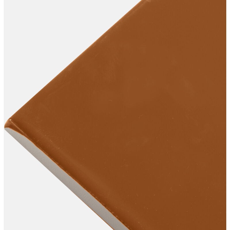 Stone By Stone - Faïence - urban atelier - castanho - 14x14 - Brillant - (0,48 m²)