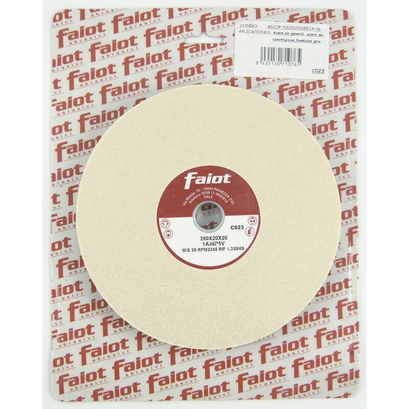 

FAIOT-MDCIP-200X25x32/9A-60 Muela B
