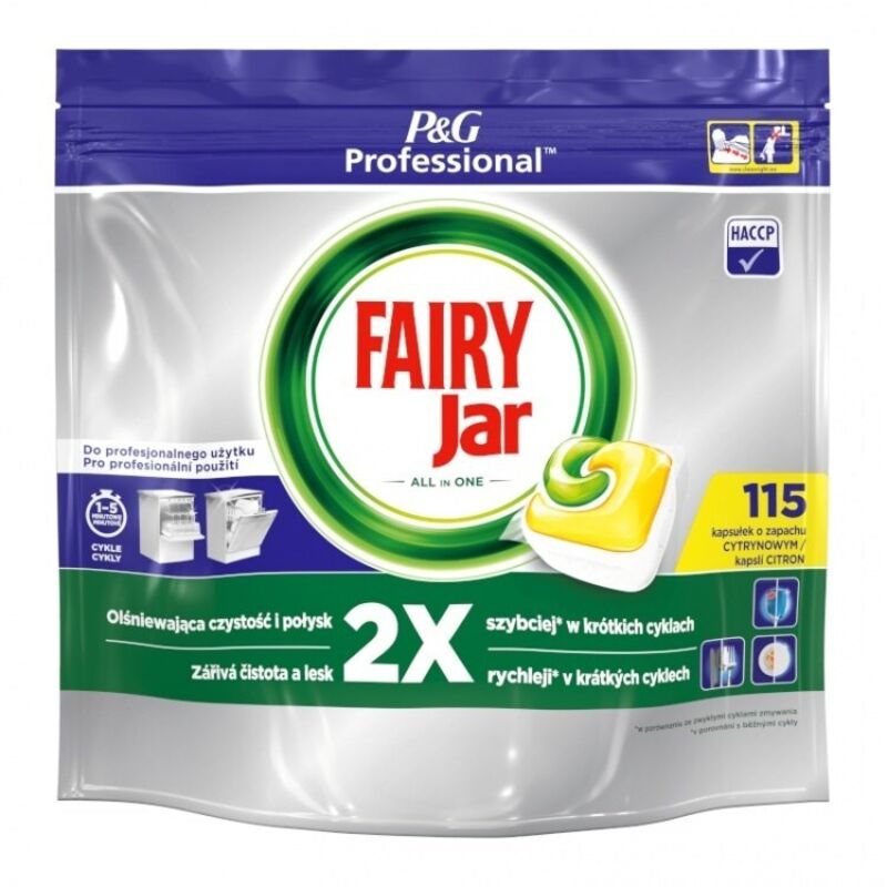Fairy Pgp Kaps Aio Original Zitrone 115 Stück