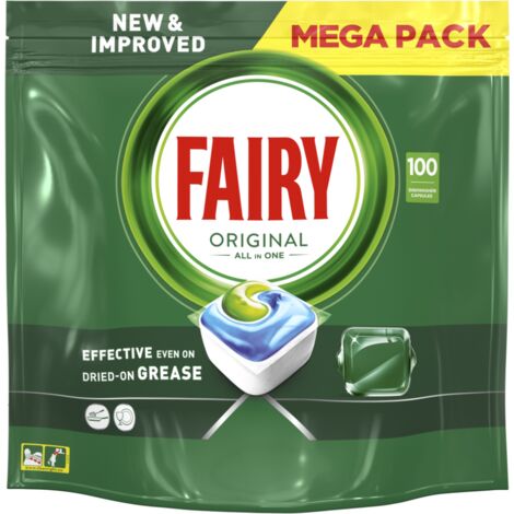 Fairy Original All-in-One Spülmaschinen-Tabs, 100 Stk