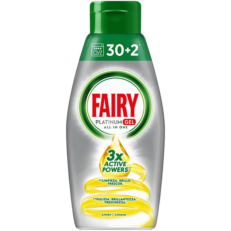 

Gel Lavavajillas Platinum (650 ml) - Fairy