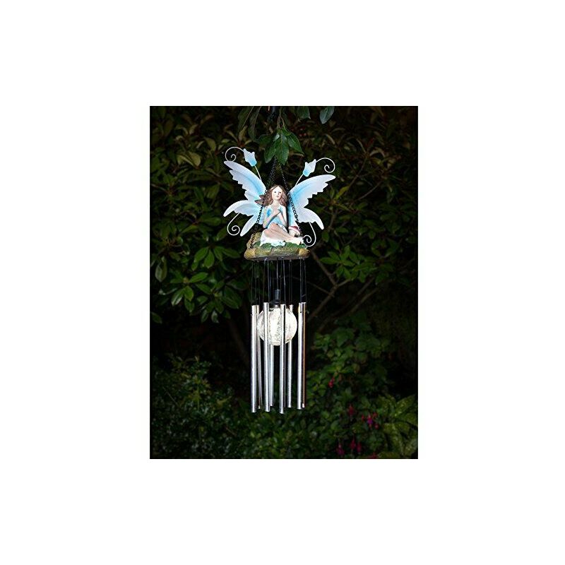 Fairy Wind Chime Colour Changing LED Light -Blue - Blue