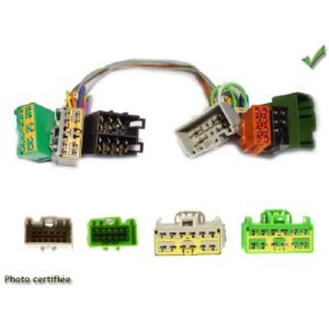 Faisceau adaptateur Iso compatible avec Volvo - Cable MUTE