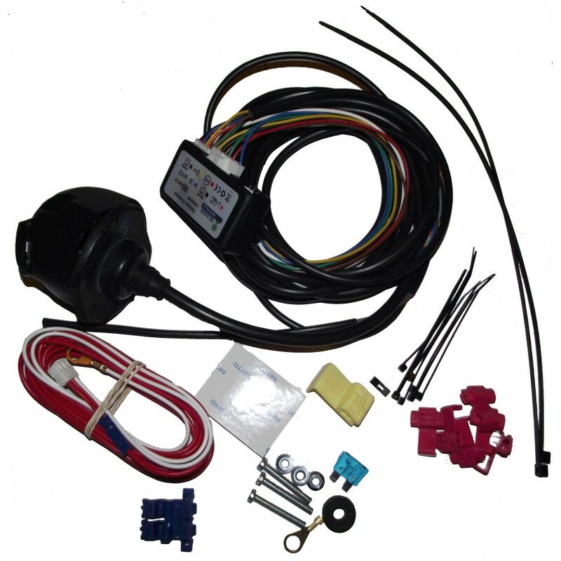 Westfalia - faisceau d attelage universel 7 broches avec boitier multiplexe