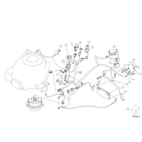 FAISCEAU DE CÂBLAGE ORIGINAL EMAK TS000315R