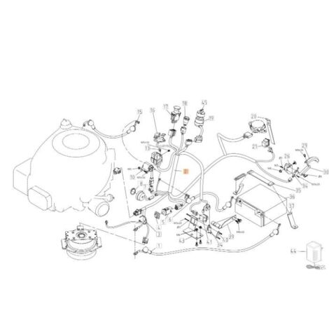 FAISCEAU DE CÂBLAGE ORIGINAL EMAK TS000335R