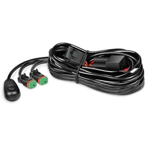 Faisceau de câblage pour barre lumineuse LED, faisceau de câblage pour feux de travail LED pour camion tout-terrain