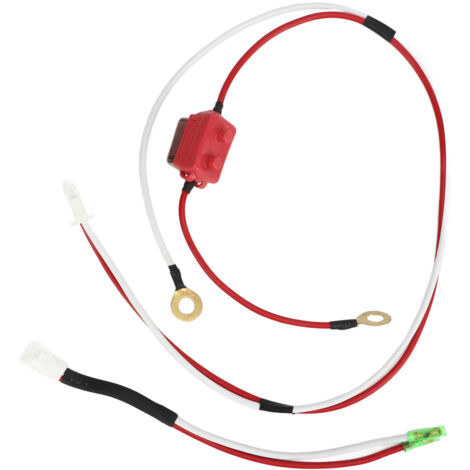 Faisceau de cblage de batterie 2 pièces 4749A5531 faisceau de batterie de camping-car avec fusible réarmable de 15 ampères connexion latérale de remorque pour camping-car Popup.