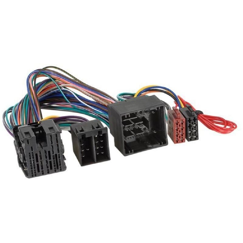 Faisceau Kit mains libres iso compatible avec Citroen Peugeot ap17 - Cable mute