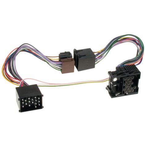Faisceau Kit mains libres ISO compatible avec BMW ap87 Land Rover ap01 Rover ap99 Parrot - 4 HP - Cable MUTE