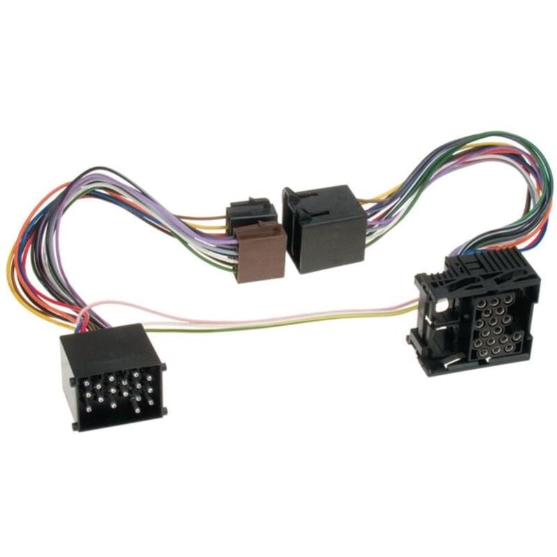Faisceau Kit mains libres ISO compatible avec BMW ap87 Land Rover ap01 Rover ap99 Parrot - 4 HP - Cable MUTE