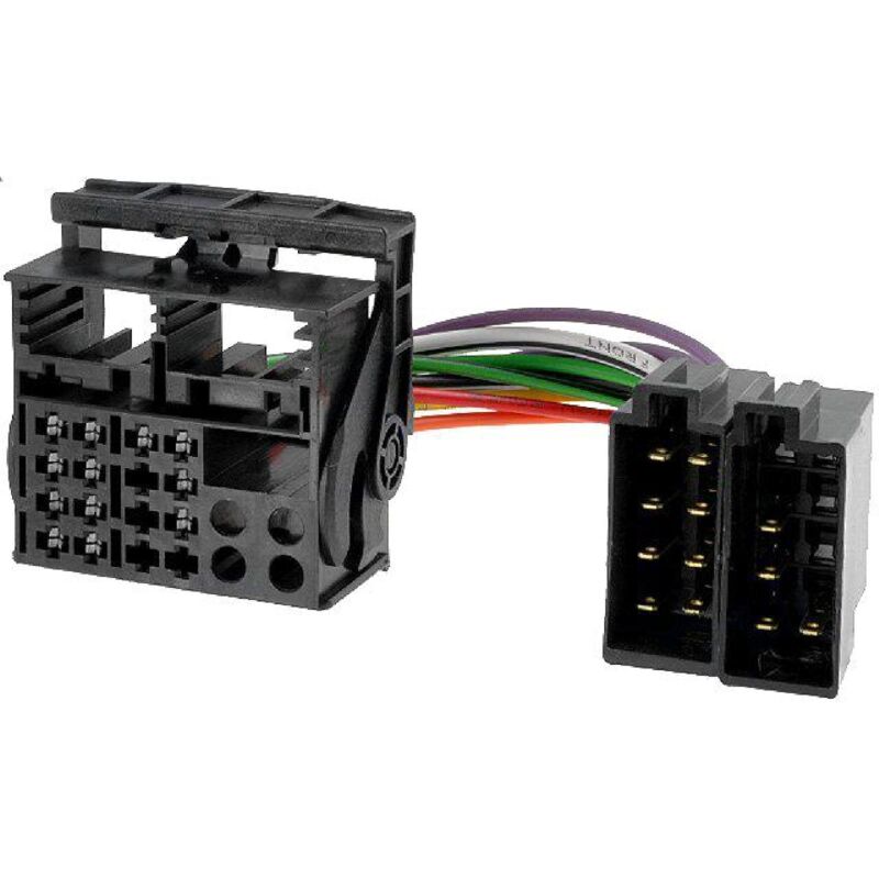 Faisceau Radio Origine ford C-Max Fiesta Focus Fusion Kuga Mondeo S-Max Transit - vehicule en iso vers fakra