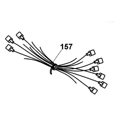 FAISCEAUX DE CABLES POUR SECHE LINGE CANDY - 41038890