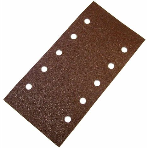 Faithfull 009781 1/2 Orbital Sanding Hook & Loop Punched Assorted (Pack 5) FAIAOHSHLA