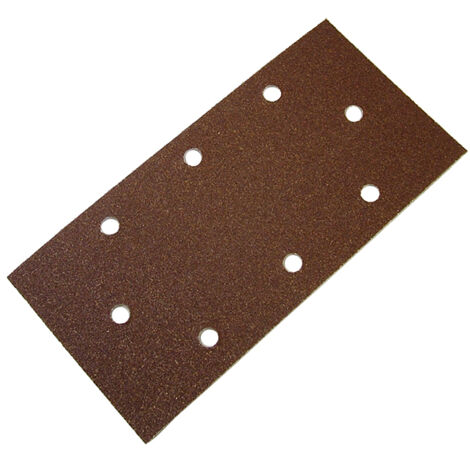 Faithfull 010244 1/3 Sanding Sheet B/D Hook & Loop Holed Assorted (Pack 5) FAIAOTSBDHL