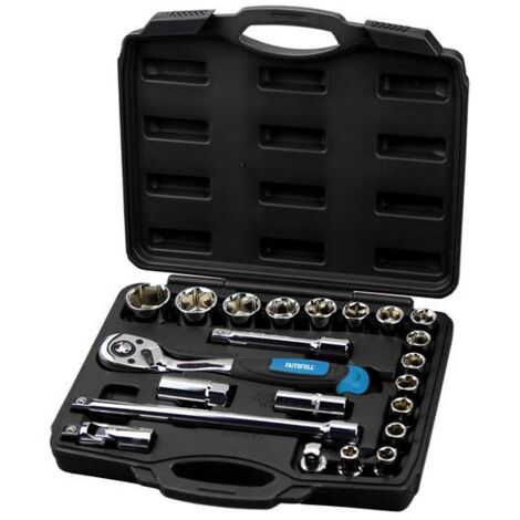 Faithfull 1/2in Socket Set, 22 Piece FAISOC1222MQ