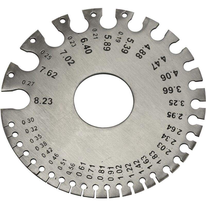 Faithfull Wire Gauge - Metric / Imperial