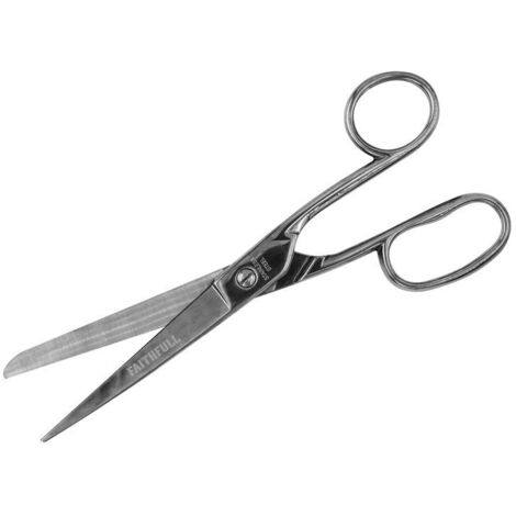 Faithfull 200mm Stainless Steel Sewing Scissors - Durable