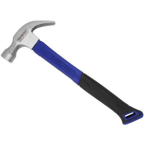 Faithfull 20oz Claw Hammer Fibreglass Handle 570g FAICH20FGN
