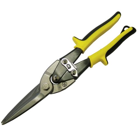 Faithfull 250mm (10in) Multi-Purpose Compound Power Cut Snips Straight Drop-Forged