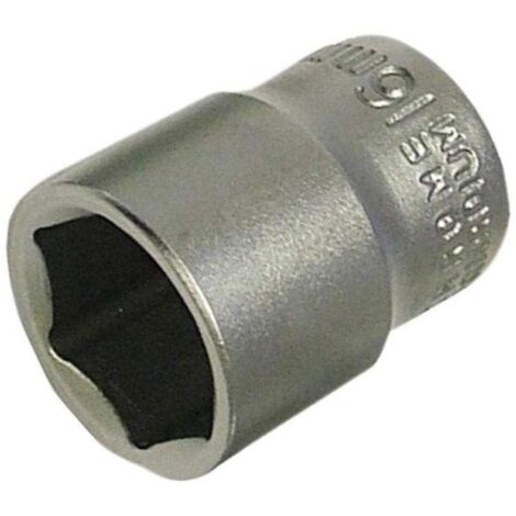 Faithfull 3/8in Drive 14mm Hexagon Socket Satin Chrome Plated FAISOC3814