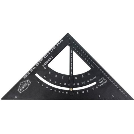 Faithfull 300mm 12in Prestige Adjustable Quick Roofing Square FAICSQA12CNC