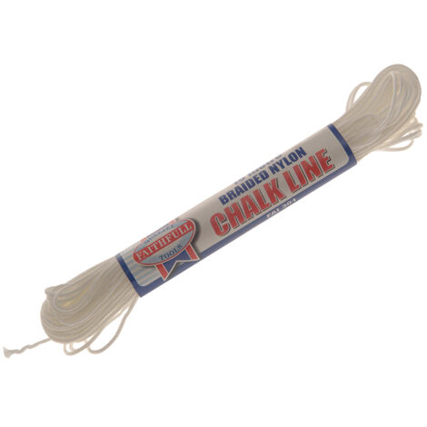 Faithfull 301 301 Braided Nylon Chalk Line 18m (Box 12) FAI301