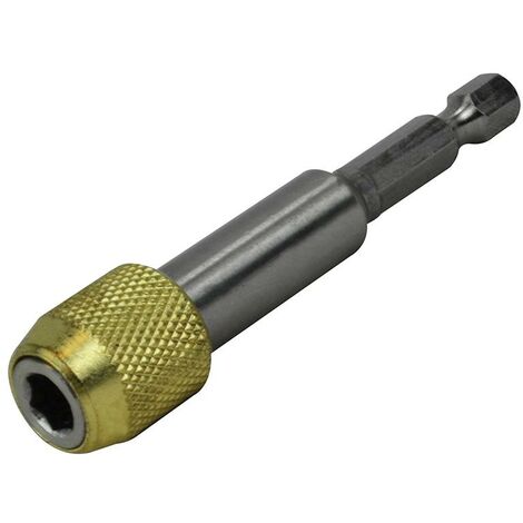 Faithfull 65003 Magnetic Stainless Steel Quick-Release Bit Holder FAISBMBHUNIV