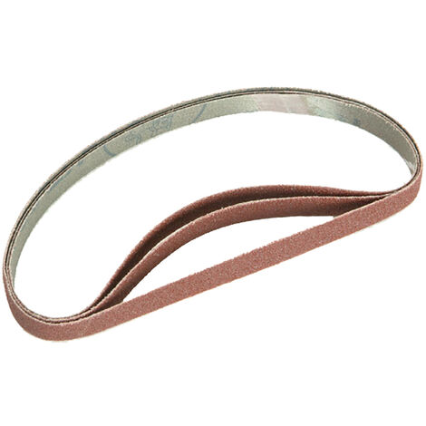 Faithfull 711578 Cloth Sanding File Belt 455mm x 13mm Assorted (Pack 5) FAIAPFBA