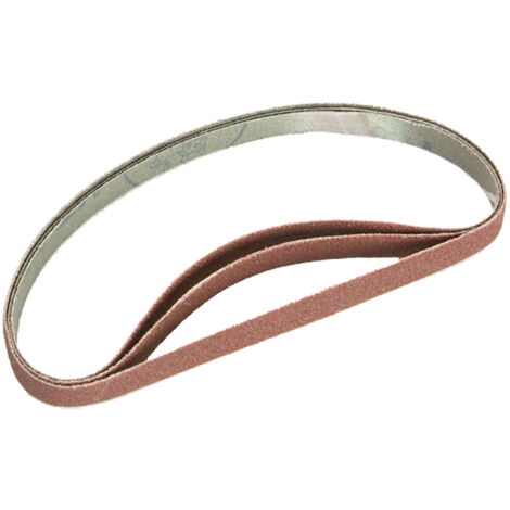 Faithfull 711578 Cloth Sanding File Belt 455mm x 13mm Assorted (Pack 5) FAIAPFBA