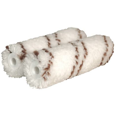 Faithfull 75FAIRMINI2MIC Microfibre Mini Roller Refill (Pack 2) FAIRMINI2MIC