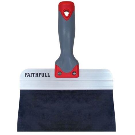 Faithfull 7600 Drywall Taping Knife Blue Steel 200mm (8in) FAIDWTAPE200