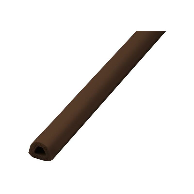 Faithfull - AD-ZG024 epdm Draught Excluder Brown 6M 9 x 7.5mm FAIDED9756B