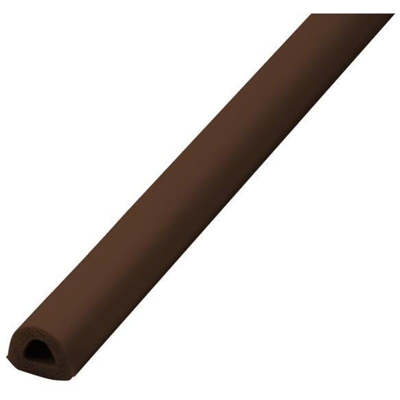 Faithfull AD-ZG024 EPDM Draught Excluder Brown 24M 9 x 7.5mm FAIDED97524B