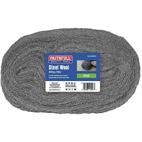 Faithfull ASW10 - Lana d'acciaio fine 0,450 g
