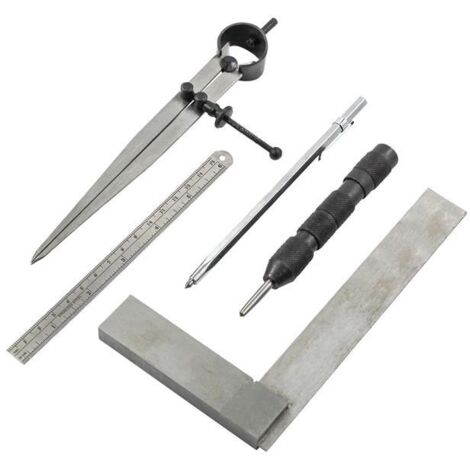 Faithfull ATS7872 Marking and Measuring Set, 5 Piece FAIESMEASKIT