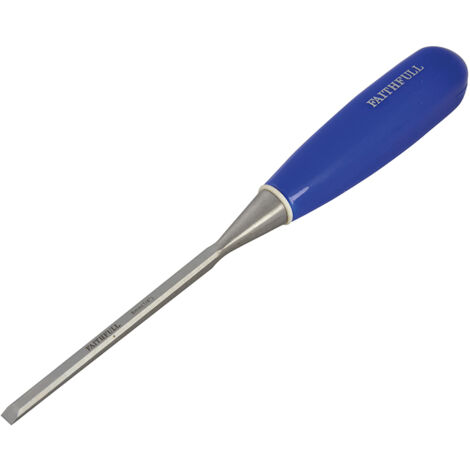 Faithfull Bevel Edge Chisel Blue Grip 6mm 1/4in FAIWCB14