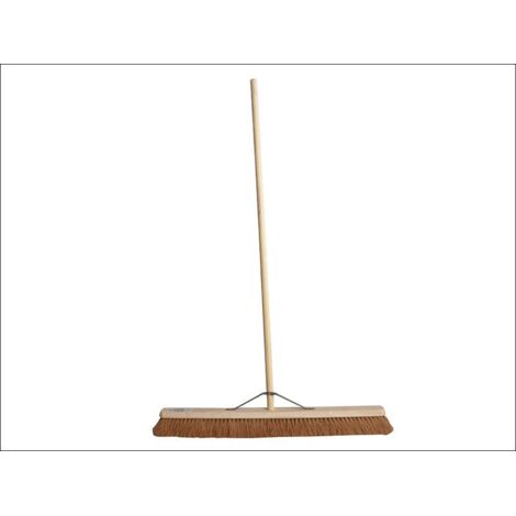 Faithfull Broom Soft Coco 900mm 36in + Handle & Stay FAIBRCOCO36H