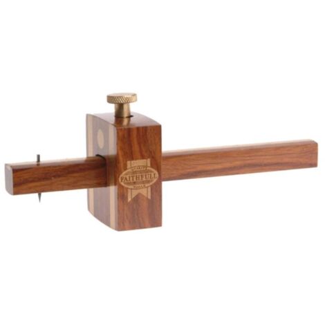 Faithfull - Calibro di profondità di taglio in legno massiccio