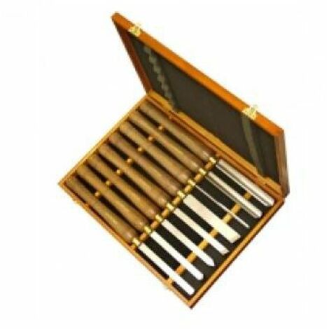 Faithfull - Coffret de 8 outils de tourneur PRO