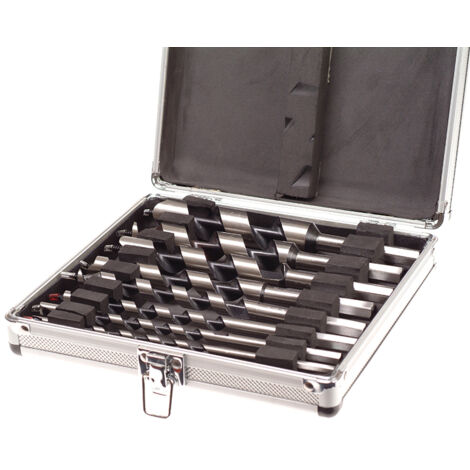 Faithfull Combination Wood Auger Bit Set 8 Piece 6-25Mm