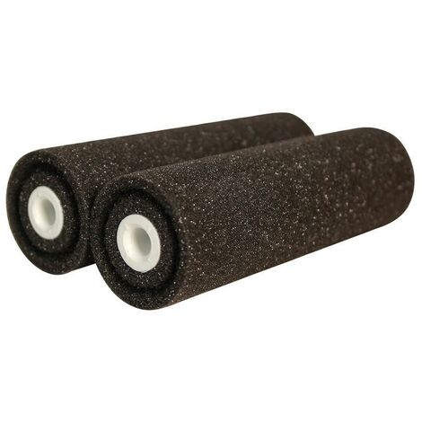 Faithfull Concave Foam Mini Roller Refill Pack of 2 - Compatible with FAIRMINI2FOA