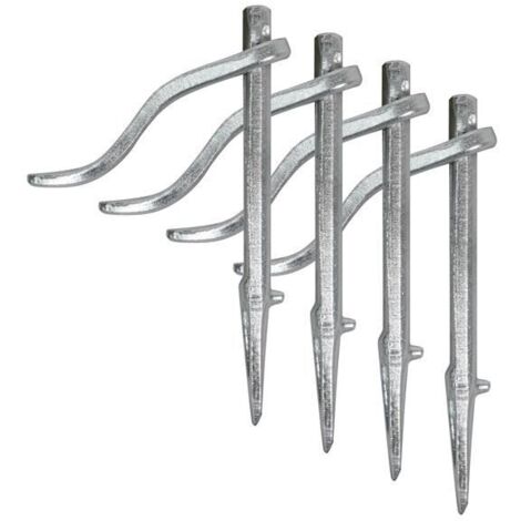 Faithfull D-104 Dutch Pins - Pack of 4 for Precise Fastening and Crafting