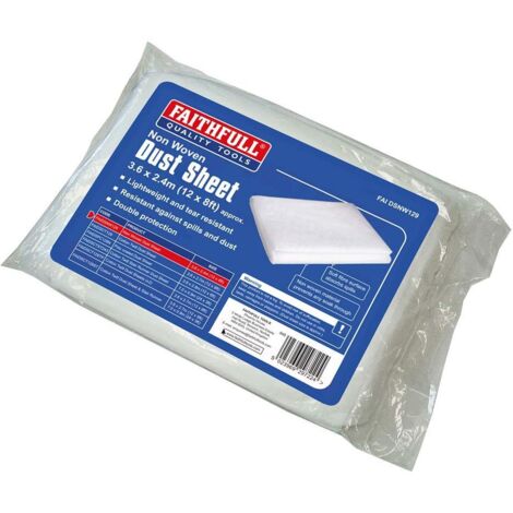 Faithfull Dust Sheet Non Woven 12ft x 8ft