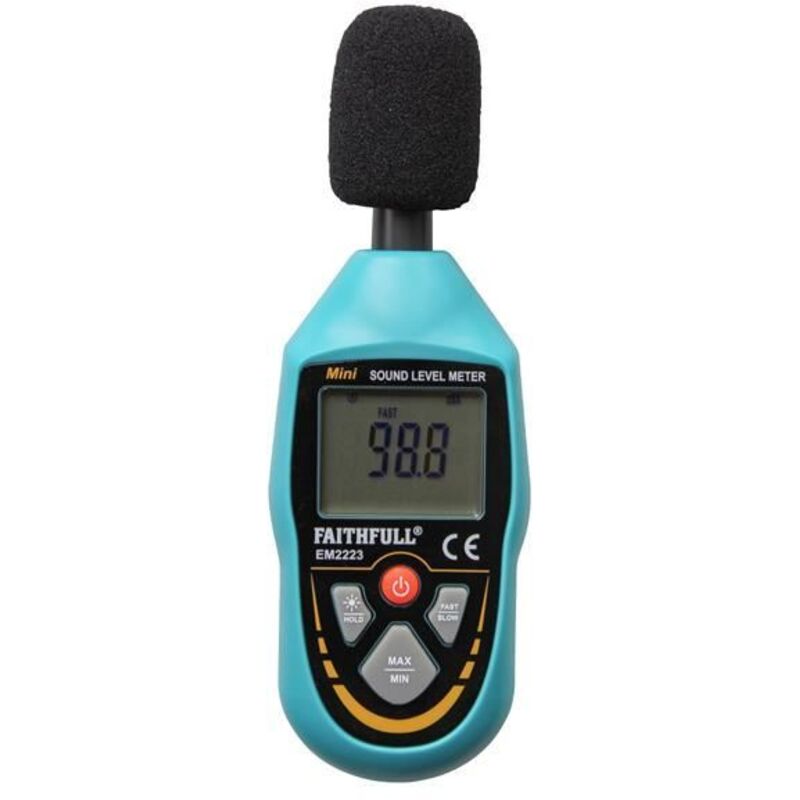 Digital Sound Level Meter faidetsound - Faithfull