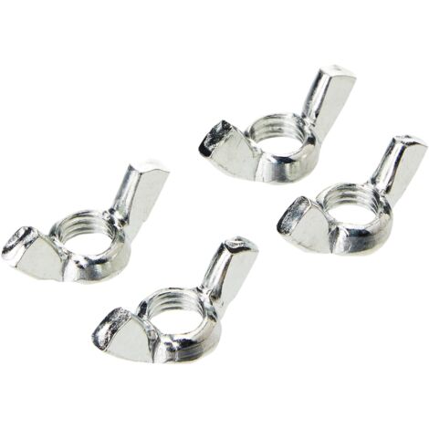 Faithfull External Building Profile Wing Nuts, Pack of 4
