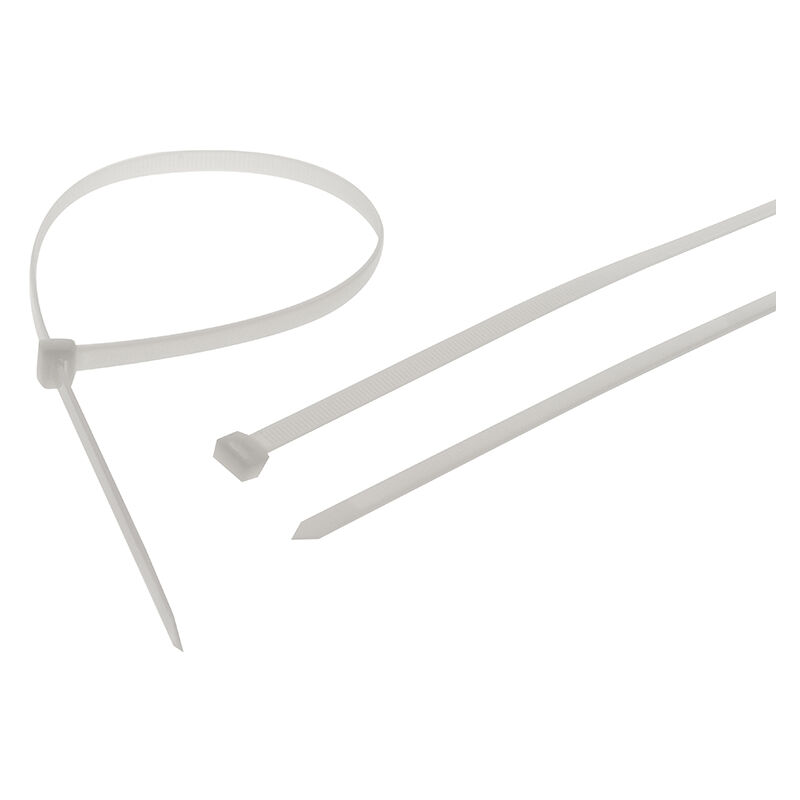 Heavy-Duty Cable Ties White 9.0 x 905mm (Pack 10) FAICT900WHD - Faithfull
