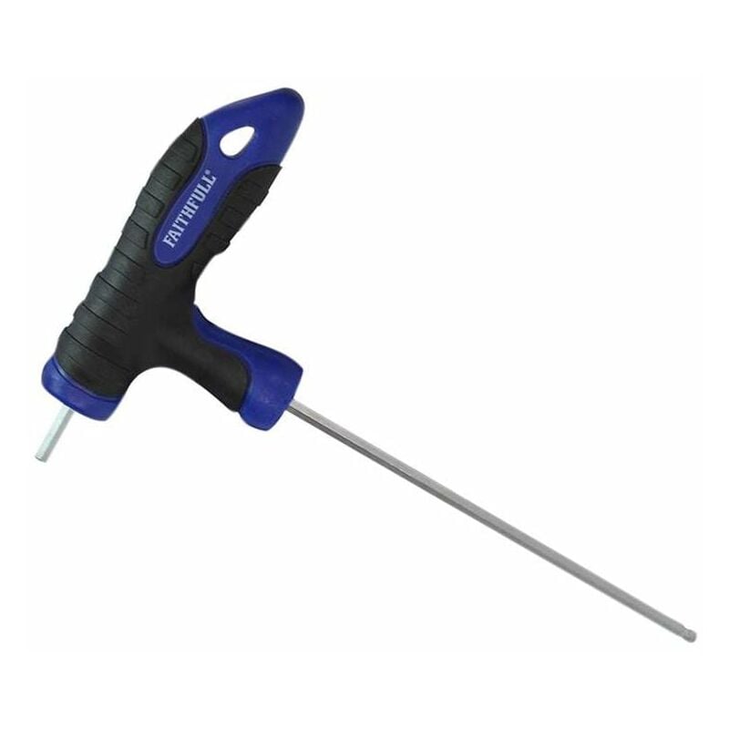 Ball Ended T-Handle Hexagon Key 2mm FAIHK20MTN - Faithfull