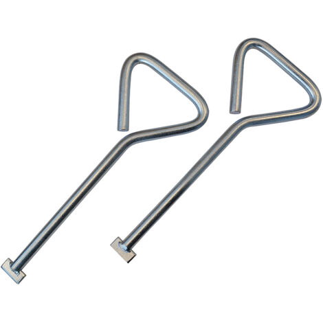 Faithfull FAIMHK320 Pair of Manhole Keys 320mm