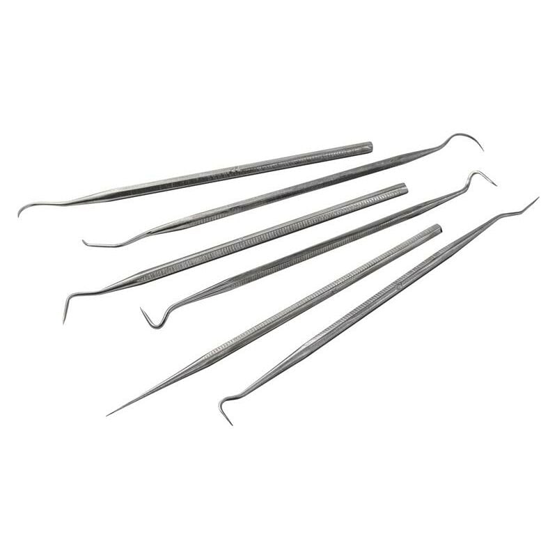 Picks & Carvers Set 6 Piece Stainless Steel faipickset